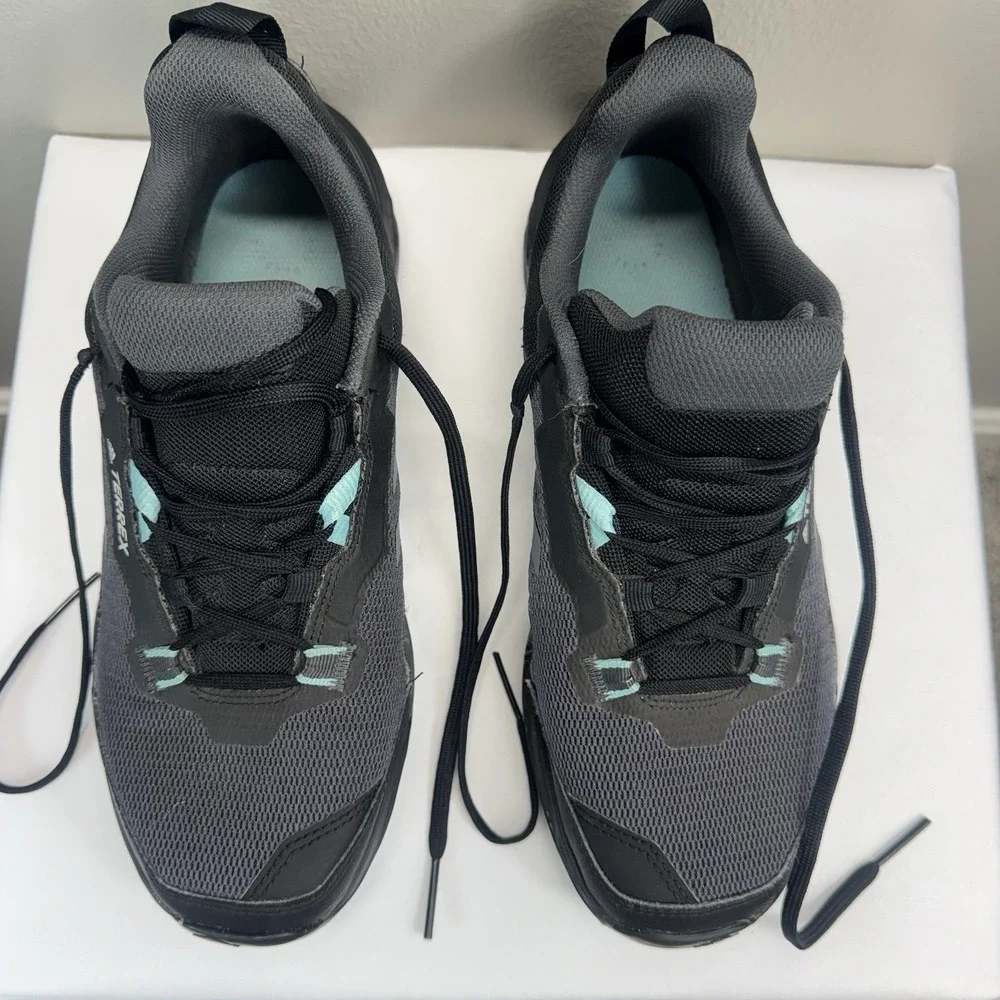 Size 9.5 - Adidas Terrex AX4 Primegreen Black Grey W
